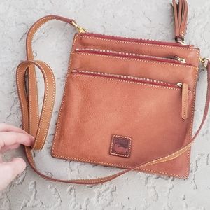 Dooney & Bourke leather  crossbody bag